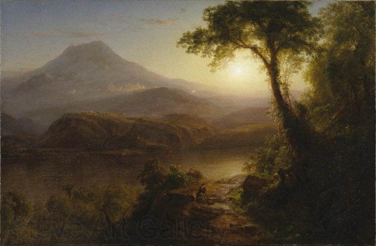 Frederic Edwin Church Tropical Scenery Germany oil painting art
